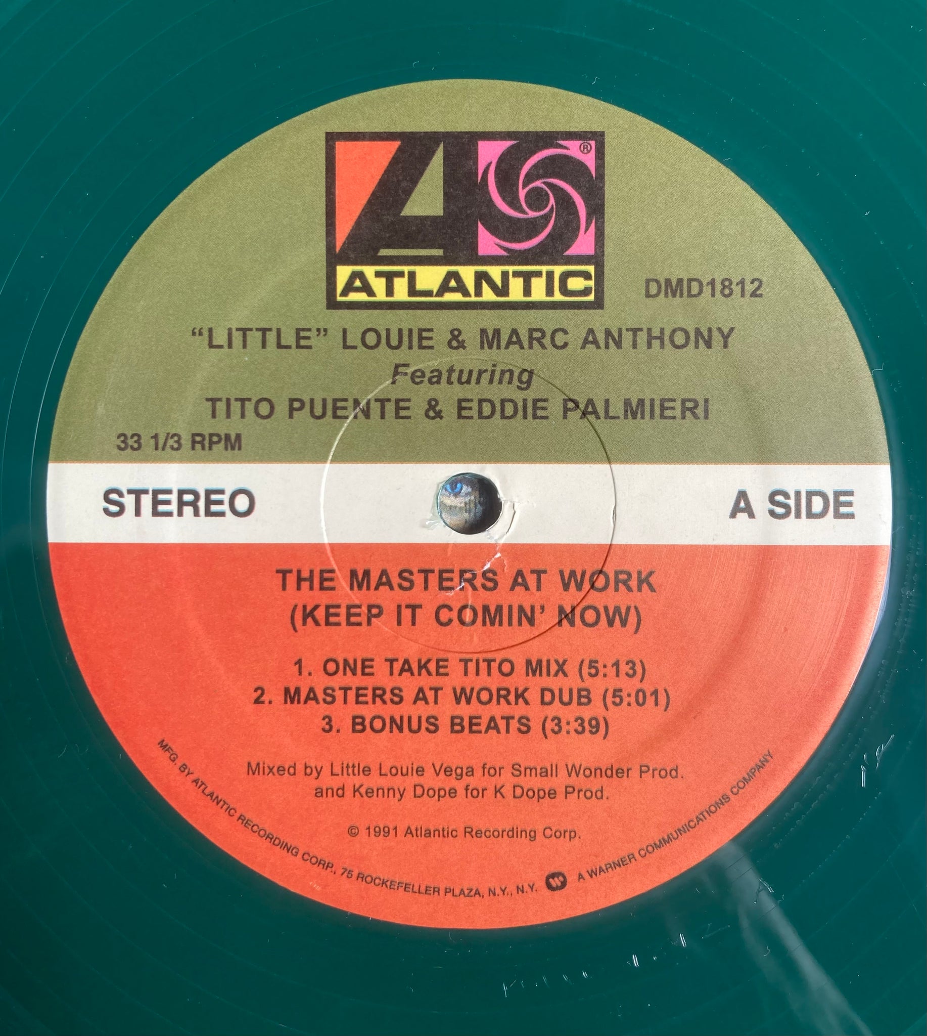 Louie Vega & Marc Anthony Featuring Tito Puente - The Masters At Work (Keep It Comin' Now)