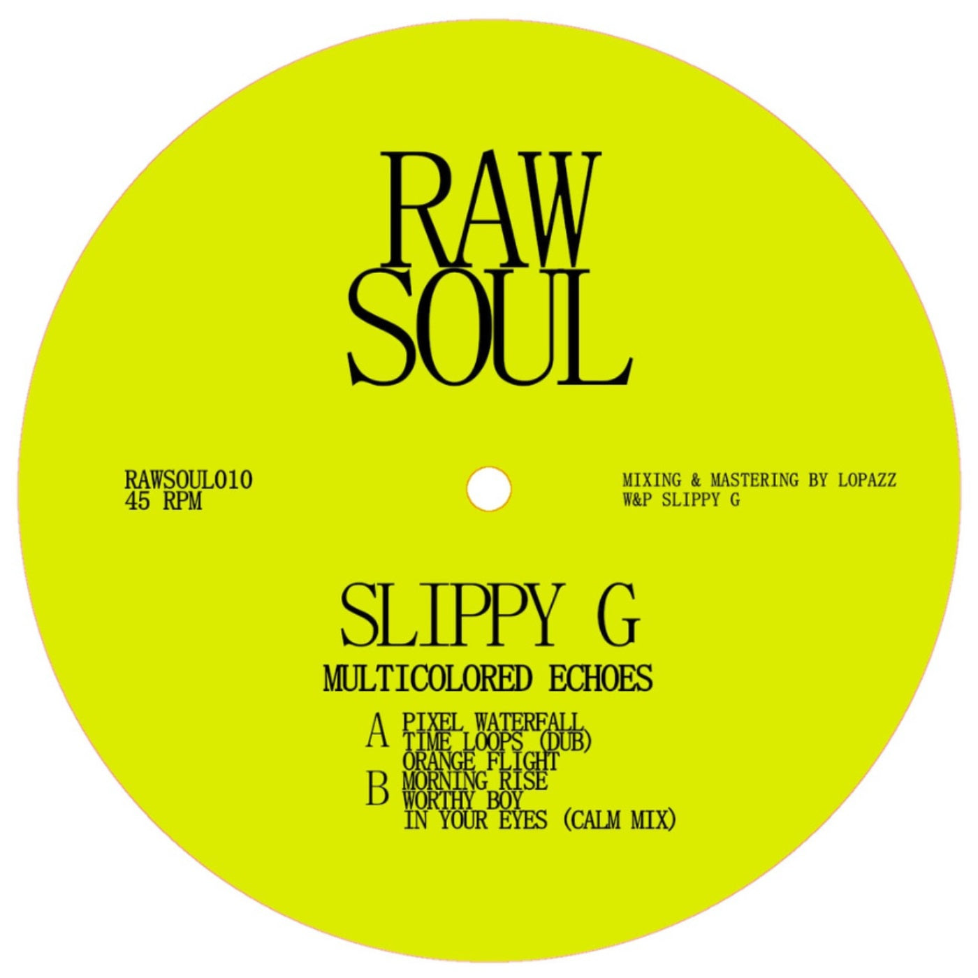 Slippy G - Multicolored Echoes EP