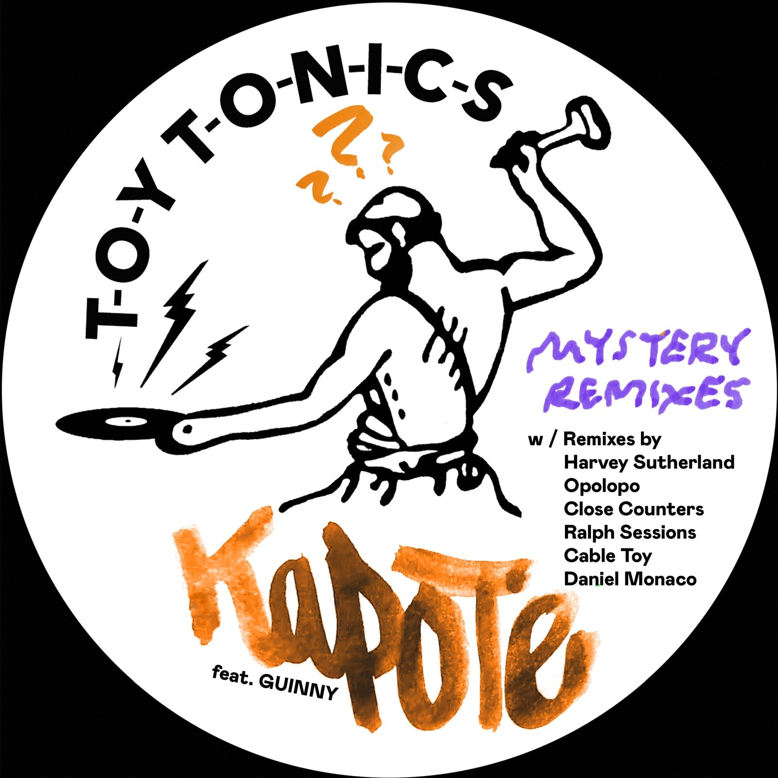 Kapote feat. GUINNY - Mystery Remixes (w Harvey Sutherland,Opolopo, Close Counters,Cassius)