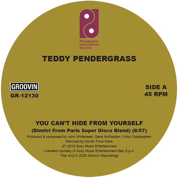 Teddy Pendergrass - YOU CANT HIDE FROM YOURSELF / THE MORE I GET, THE MORE I WANT (DIMITRI FROM PARIS VERSIONS)