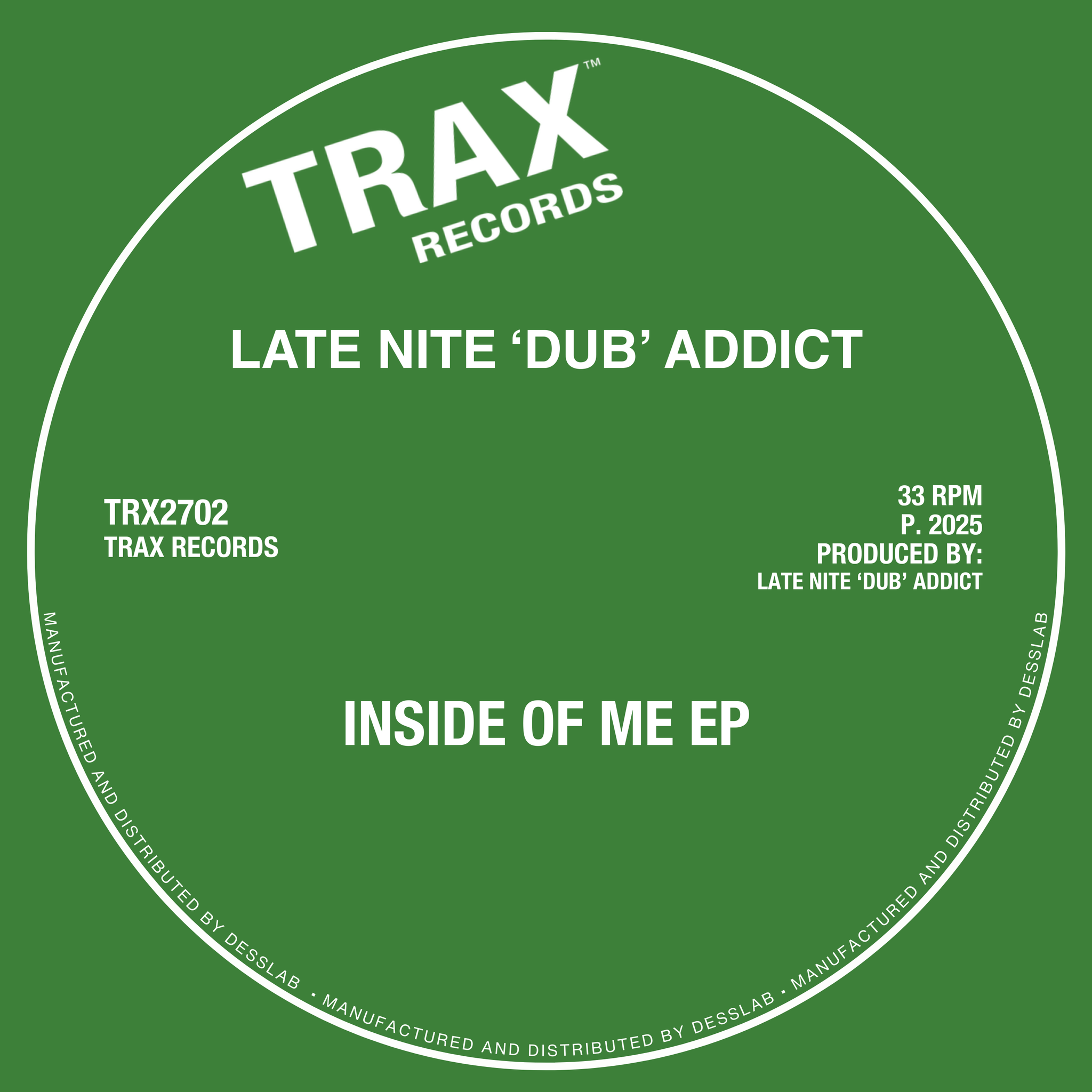 LATE NITE 'DUB' ADDICT - INSIDE OF ME EP