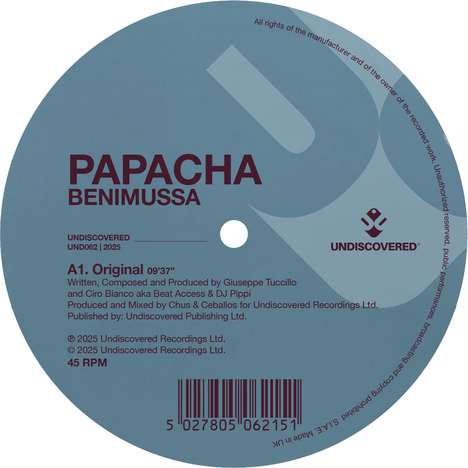 PAPACHA - BENIMUSSA