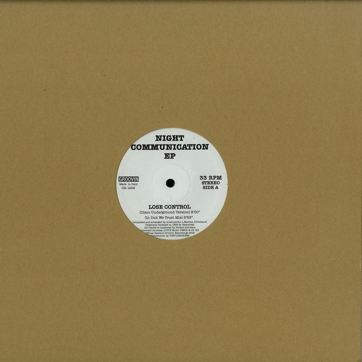 Night Communication - NIGHT COMMUNICATION EP