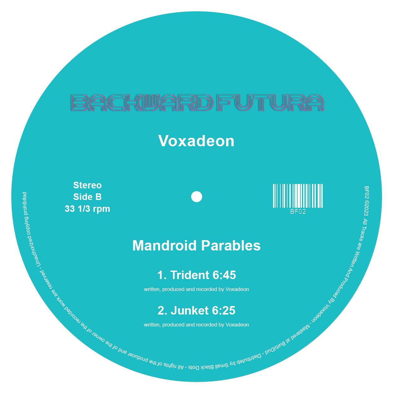 Voxadeon - MANDROID PARABLES EP