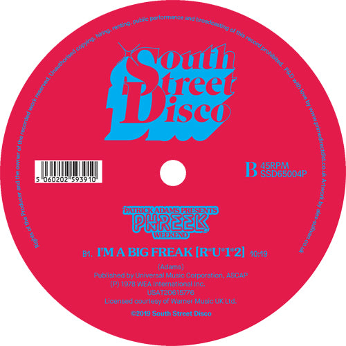 Patrick Adams Presents Phreek - Weekend